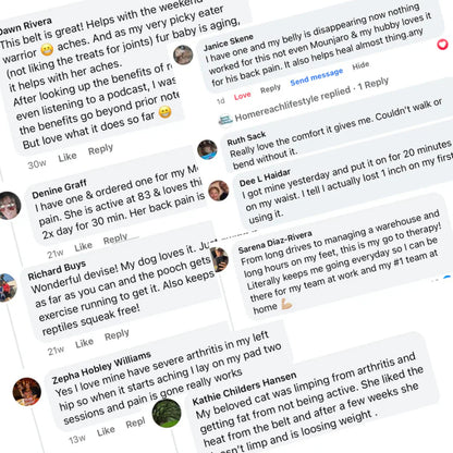 LumaTherm™ | Red Light Therapy Belt