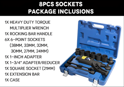 Heavy Duty Torque Multiplier Wrench Set