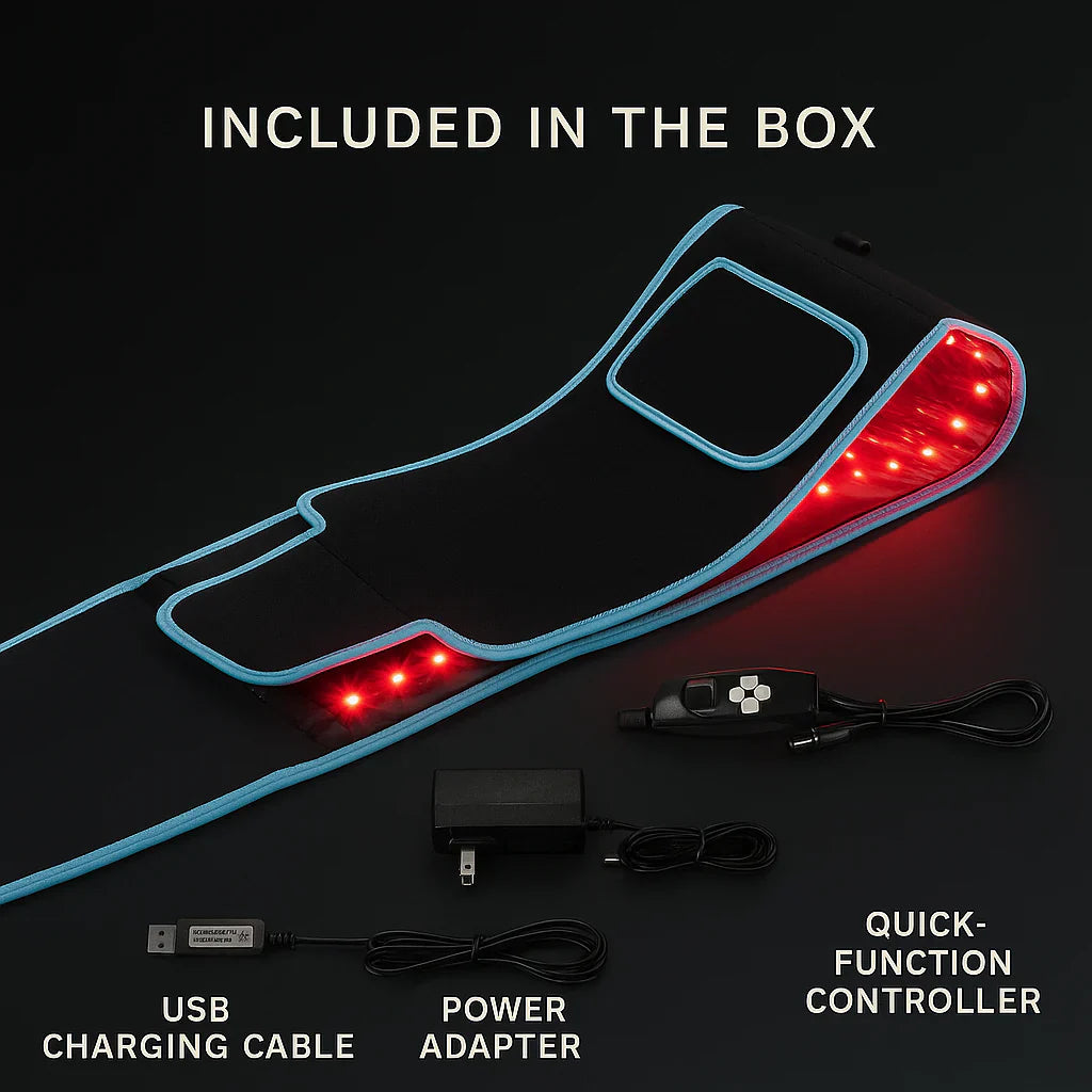 LumaTherm™ | Red Light Therapy Belt